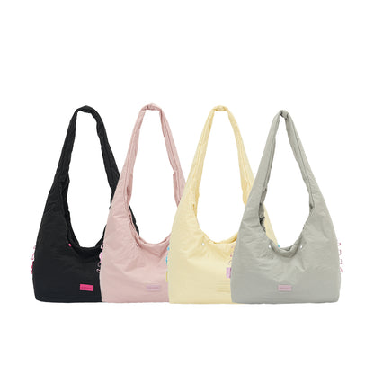 【Durlapue】Casual shoulder bag handbag, simple everyday bag   Can accommodate an 11-inch tablet