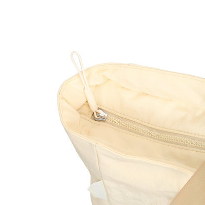 【Durlapue】Nylon solid color tote bag large capacity laptop bag for men and women