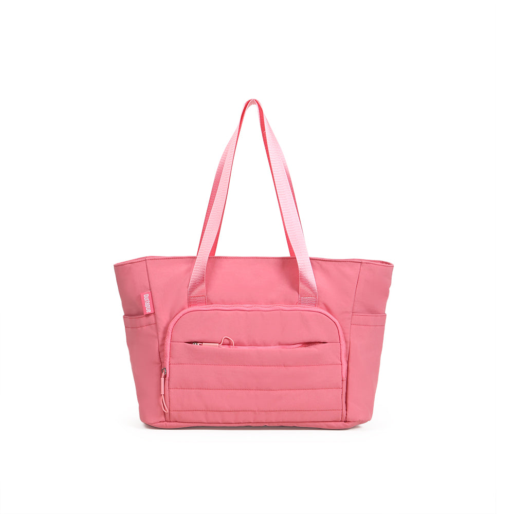 【Durlapue】Nylon solid color tote bag large capacity laptop bag for men and women