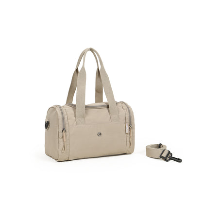 【Durlapue】Nylon waterproof large capacity gym messenger bag stylish simple portable handbag