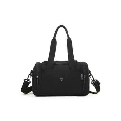 【Durlapue】Nylon waterproof large capacity gym messenger bag stylish simple portable handbag