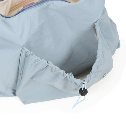 【Durlapue】Drawstring design, pleated, large capacity shoulder bag/crossbody bag