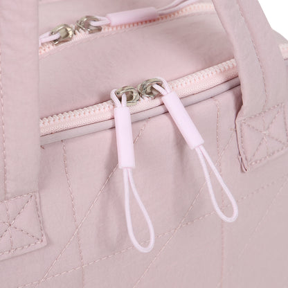 (Durlapue) nylon material, stylish solid color handbag, lightweight school bag