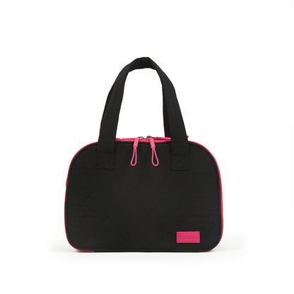 (Durlapue) nylon material, stylish solid color handbag, lightweight school bag