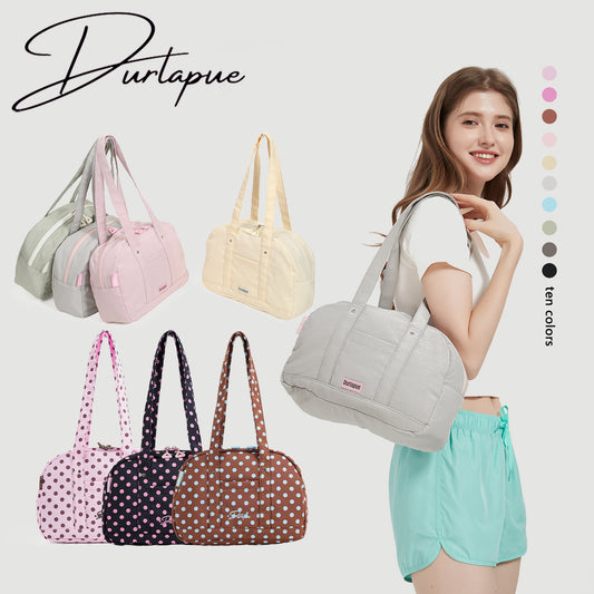 【Durlapue】Waterproof  large-capacity  minimalist handbag; commuter shoulder bag; can hold an 11-inch iPad