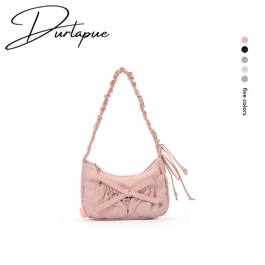 (Durlapue) nylon material handbag, fashionable zipper shoulder bag
