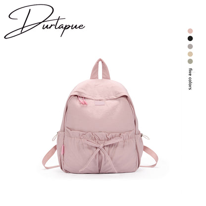 【Durlapue】 Everyday versatile commuter artsy backpack Can accommodate a 13-inch laptop