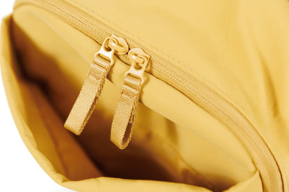 【Durlapue】Lightweight Nylon Zipper Backpack Solid Color Casual Daily Travel Shoulder Bag