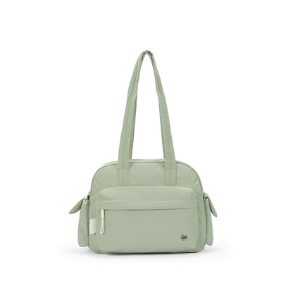 【Durlapue】Large-capacity sports tote bag with multiple pockets; can hold an 11-inch iPad.