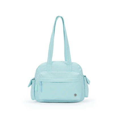 【Durlapue】Large-capacity sports tote bag with multiple pockets; can hold an 11-inch iPad.
