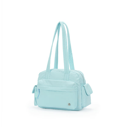 【Durlapue】Large-capacity sports tote bag with multiple pockets; can hold an 11-inch iPad.