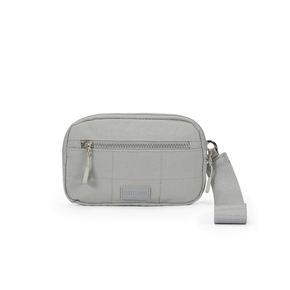 【Durlapue】Stylish and minimalist nylon wristlet phone wallet and travel organizer bag