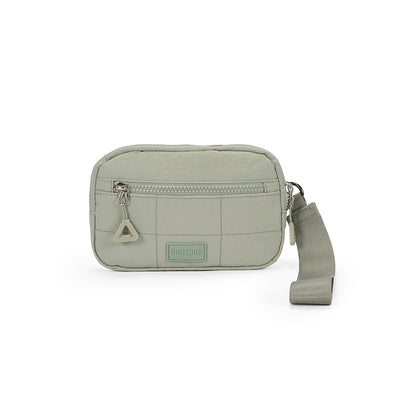 【Durlapue】Stylish and minimalist nylon wristlet phone wallet and travel organizer bag