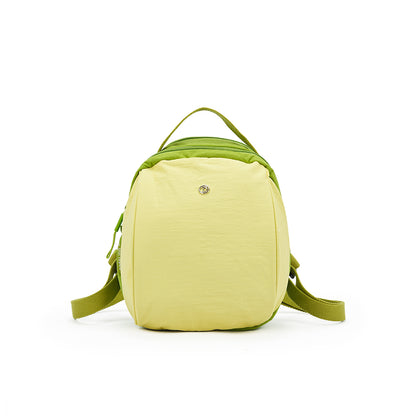 【Durlapue】Stylish and cute backpack with zipper design and large capacity; can hold an 11-inch iPad.