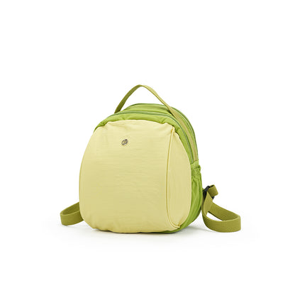 【Durlapue】Stylish and cute backpack with zipper design and large capacity; can hold an 11-inch iPad.