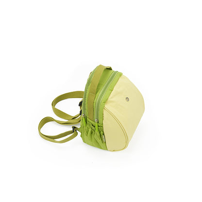 【Durlapue】Stylish and cute backpack with zipper design and large capacity; can hold an 11-inch iPad.