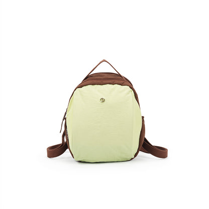 【Durlapue】Stylish and cute backpack with zipper design and large capacity; can hold an 11-inch iPad.
