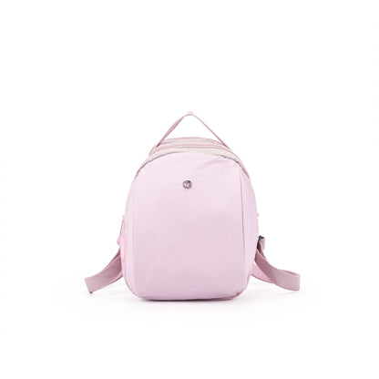 【Durlapue】Stylish and cute backpack with zipper design and large capacity; can hold an 11-inch iPad.