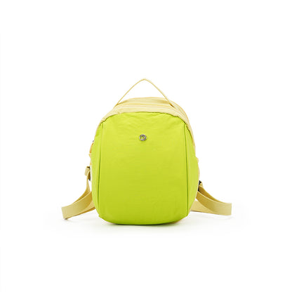 【Durlapue】Stylish and cute backpack with zipper design and large capacity; can hold an 11-inch iPad.