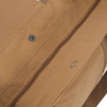 (Durlapue) nylon material, simple solid color computer bag, fashionable single and double backpack