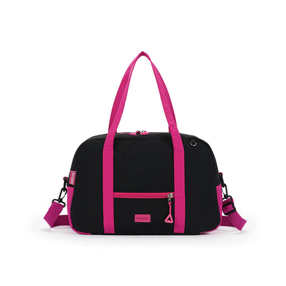 【Durlapue】Color-blocked minimalist large-capacity crossbody/handbag can hold a 15-inch laptop.
