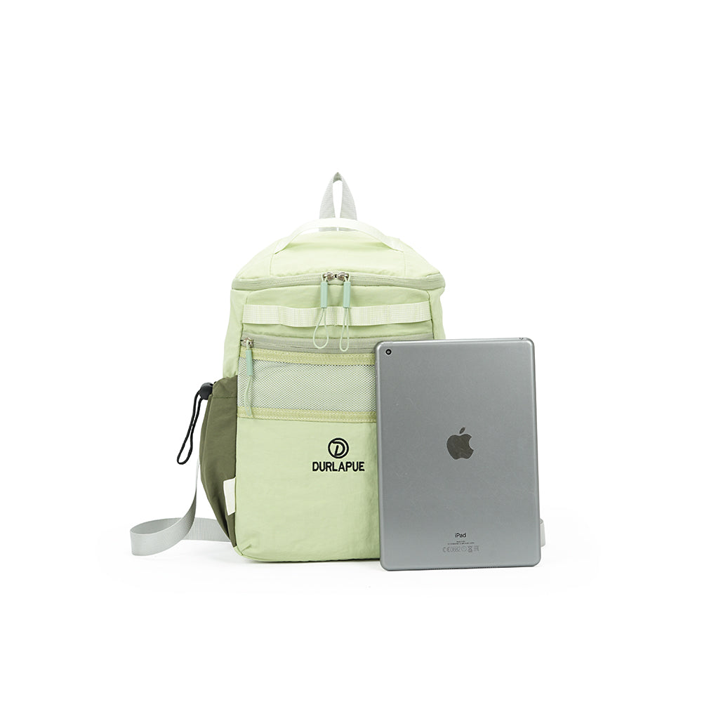 【Durlapue】Lightweight nylon backpack, can hold essentials. Small 11-inch device, casual school or travel backpack.