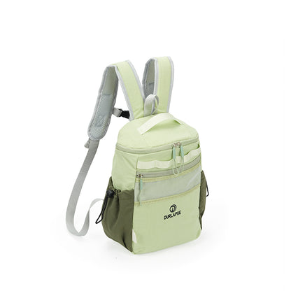 【Durlapue】Lightweight nylon backpack, can hold essentials. Small 11-inch device, casual school or travel backpack.