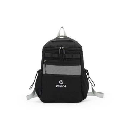 【Durlapue】Lightweight nylon backpack, can hold essentials. Small 11-inch device, casual school or travel backpack.