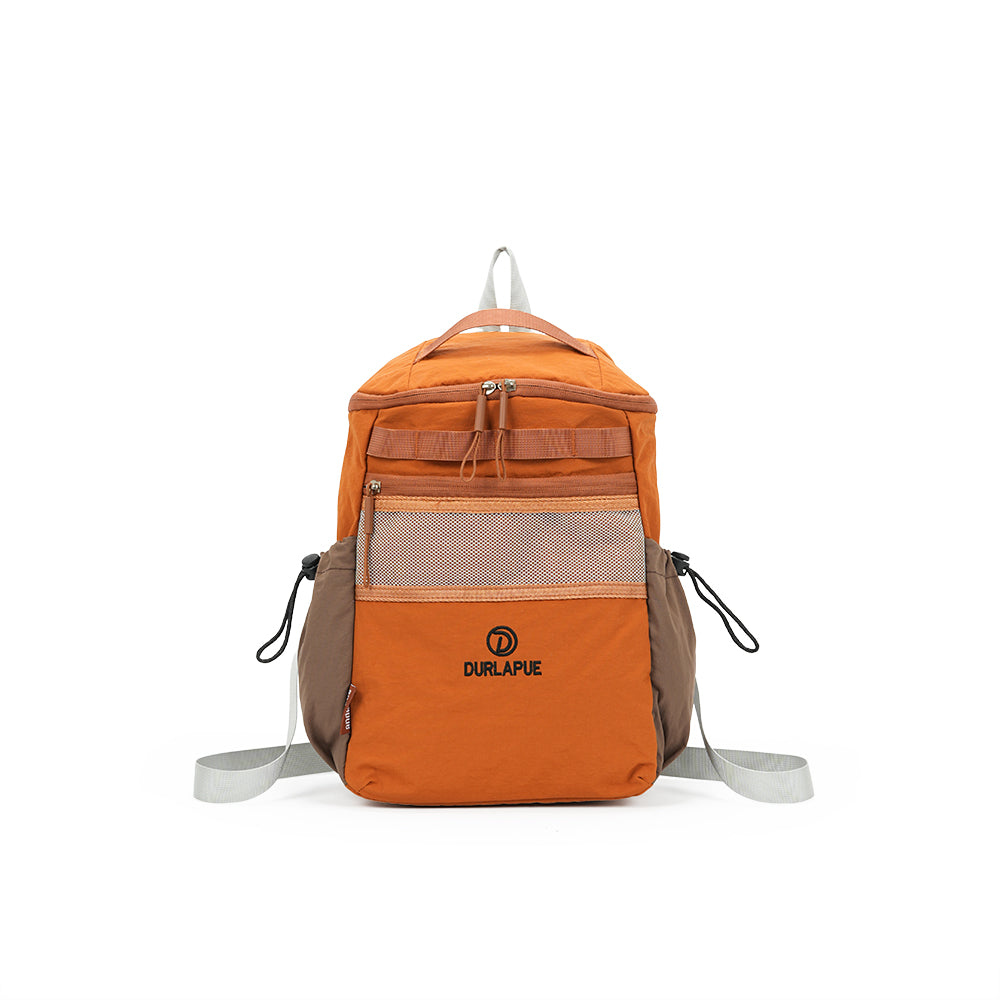 【Durlapue】Lightweight nylon backpack, can hold essentials. Small 11-inch device, casual school or travel backpack.