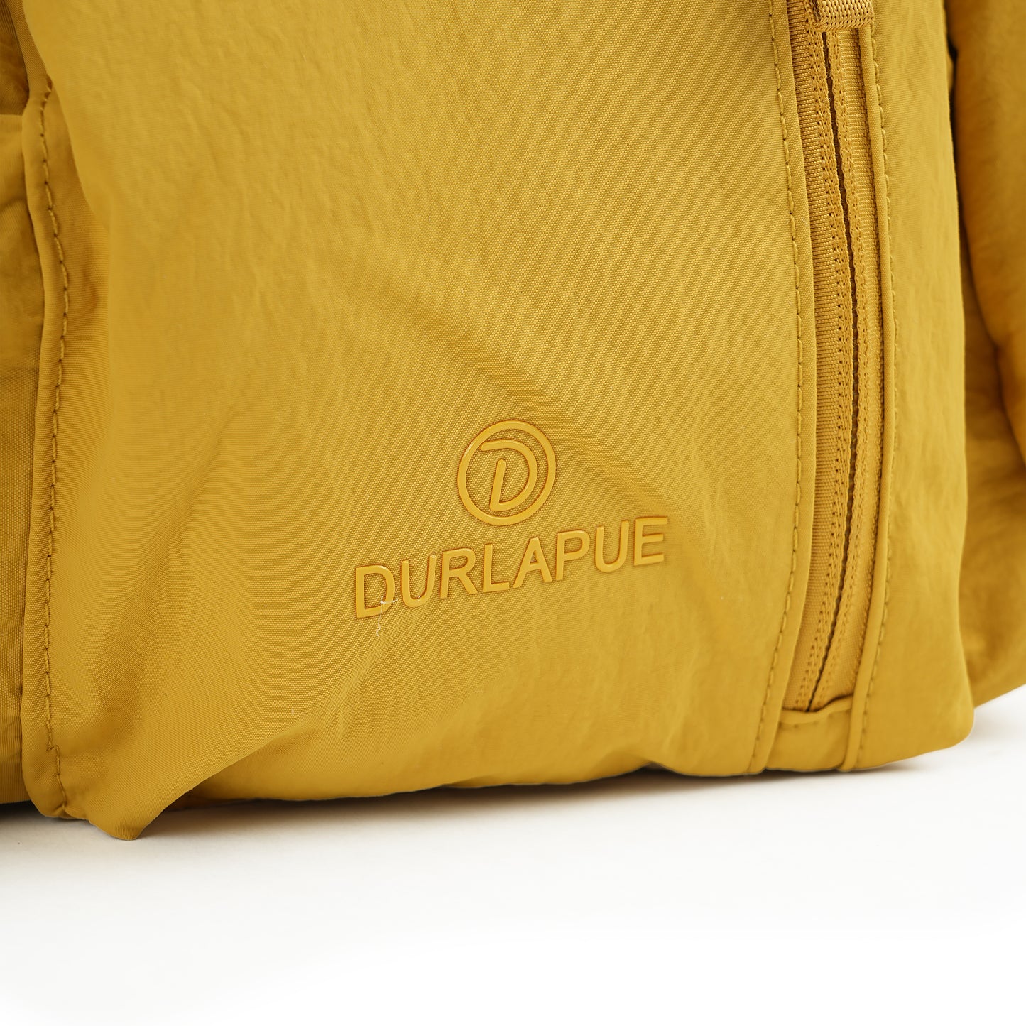 【Durlapue】Lightweight Water Resistant Nylon Crossbody Bag, Multi Zipper Pocket Convertible Shoulder Handbag for Daily Travel