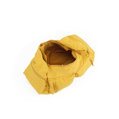 【Durlapue】Lightweight Water Resistant Nylon Crossbody Bag, Multi Zipper Pocket Convertible Shoulder Handbag for Daily Travel