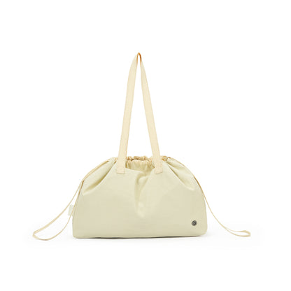 【Durlapue】 large capacity drawstring tote bag multi functional shoulder bag suitable for everyday carry.
