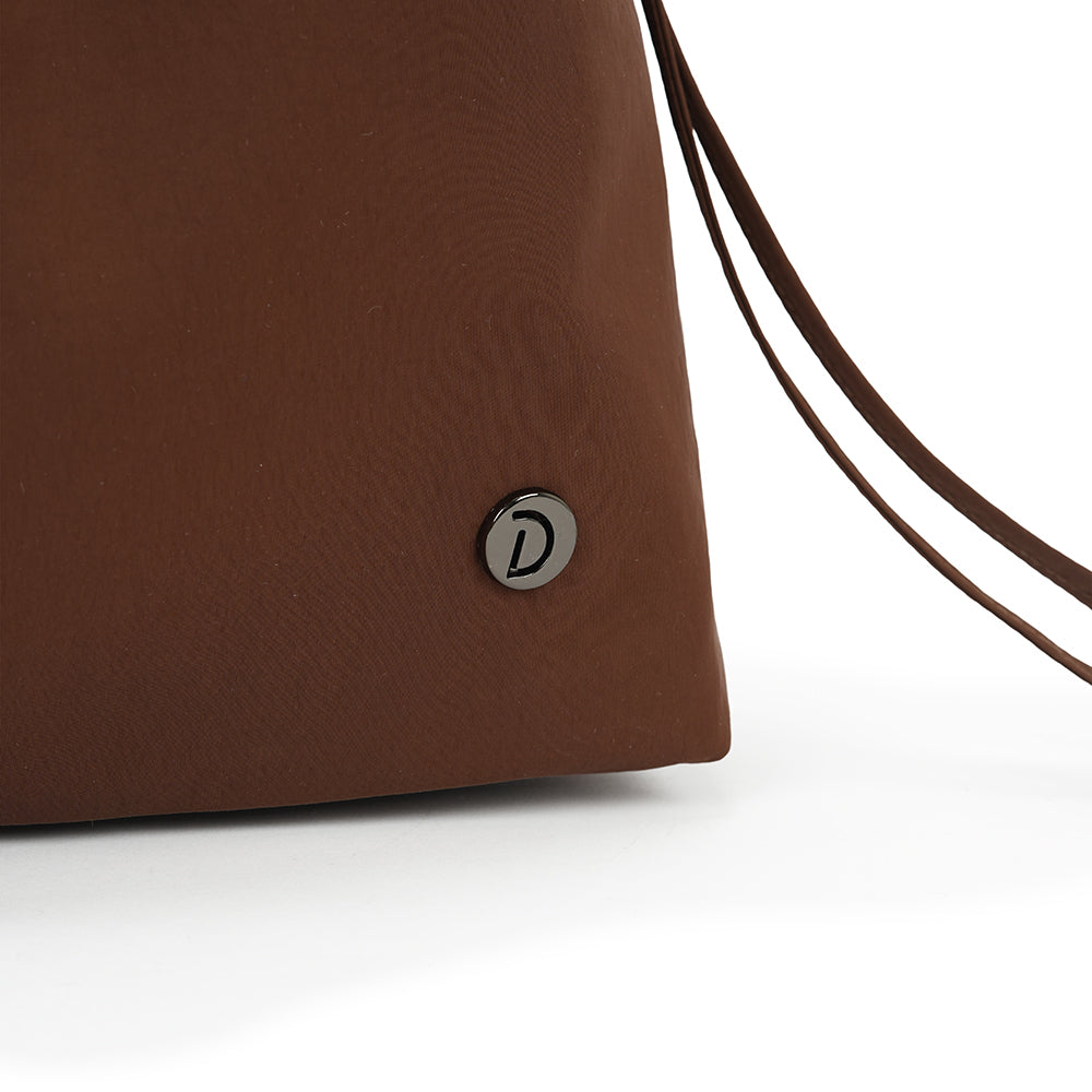 【Durlapue】 large capacity drawstring tote bag multi functional shoulder bag suitable for everyday carry.