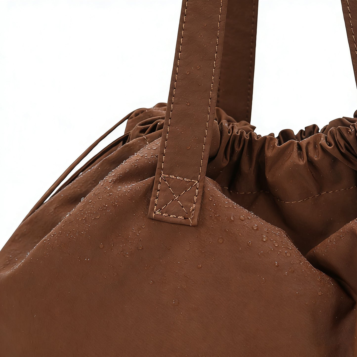 【Durlapue】 large capacity drawstring tote bag multi functional shoulder bag suitable for everyday carry.
