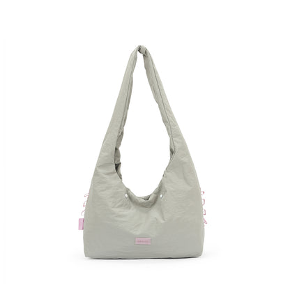【Durlapue】Casual shoulder bag handbag, simple everyday bag   Can accommodate an 11-inch tablet