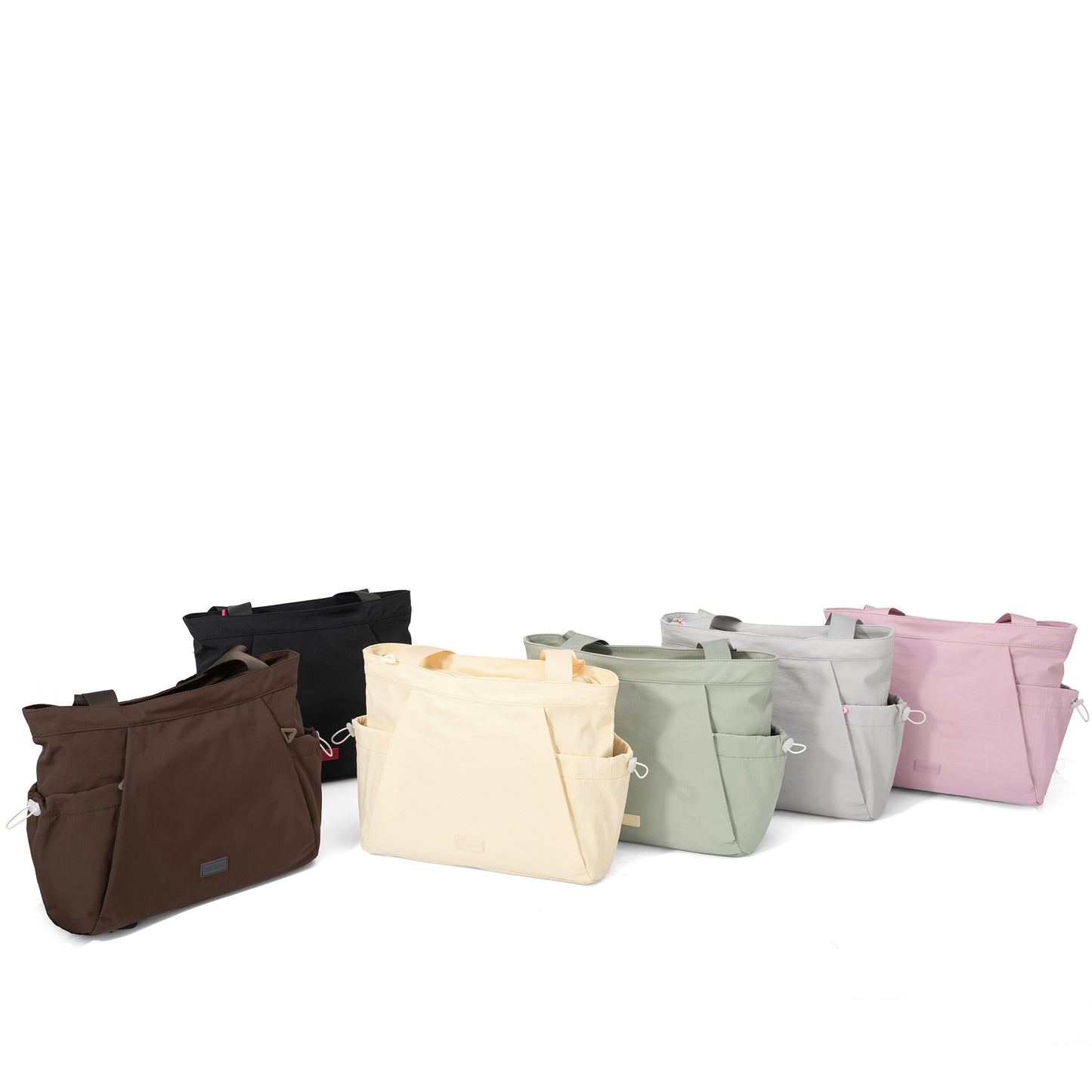 【Durlapue】Minimalist Nylon Shoulder Bag Multi-Use Daily Tote for Travel & Errands