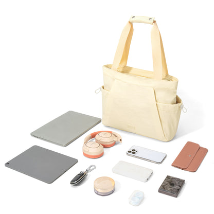 【Durlapue】Minimalist Nylon Shoulder Bag Multi-Use Daily Tote for Travel & Errands