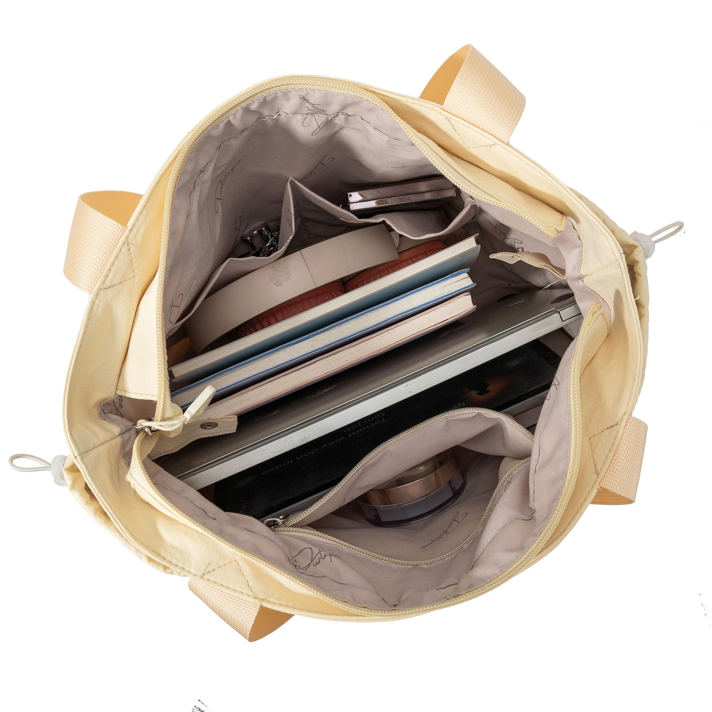 【Durlapue】Minimalist Nylon Shoulder Bag Multi-Use Daily Tote for Travel & Errands