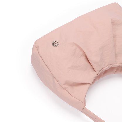 （Durlapue）New fashion design nylon material handbag women's light casual zipper cloth bag