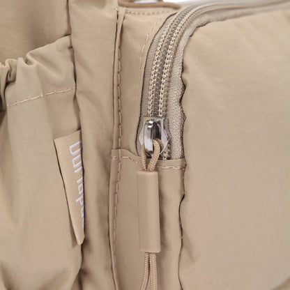 (Durlapue) nylon material solid color lightweight crossbody bag versatile men and women shoulder bag