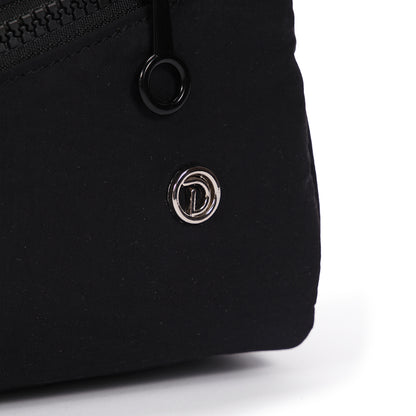 【Durlapue】Solid color nylon casual shoulder bag fashionable and versatile sports messenger bag