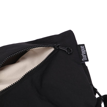 【Durlapue】Solid color nylon casual shoulder bag fashionable and versatile sports messenger bag