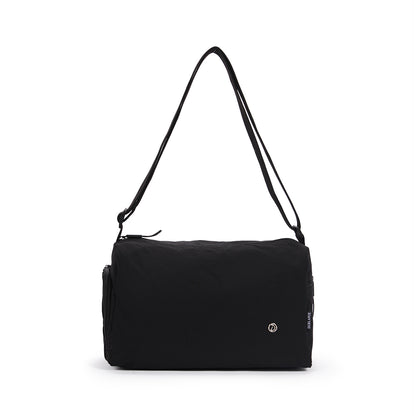 (Durlapue) Nylon material stylish solid color shoulder bag, simple crossbody bag
