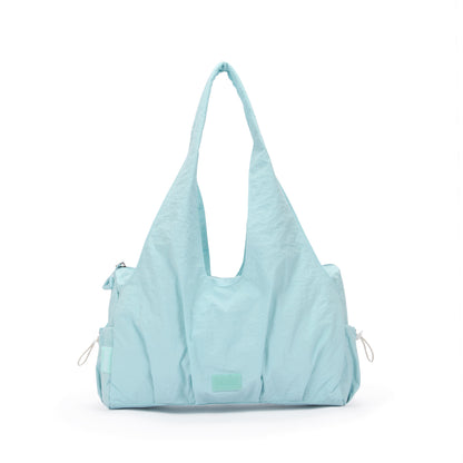 【Durlapue】Simple large-capacity tote bag with multiple compartments, waterproof shoulder bag, can hold an 11-inch iPad.