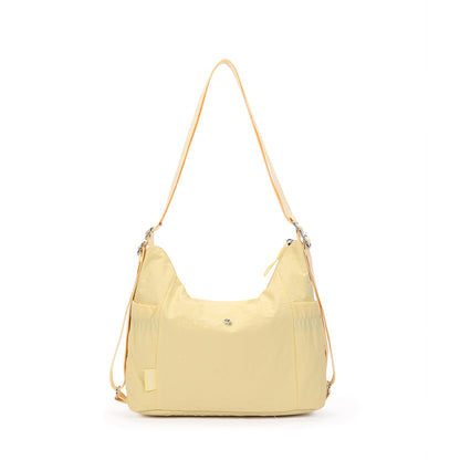 【Durlapue】Nylon waterproof solid color simple large capacity shoulder bag fashionable casual versatile crossbody bag
