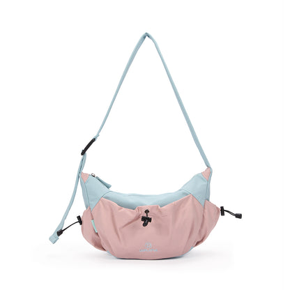【Durlapue】Large capacity nylon casual messenger bag waterproof casual commuter shoulder bag