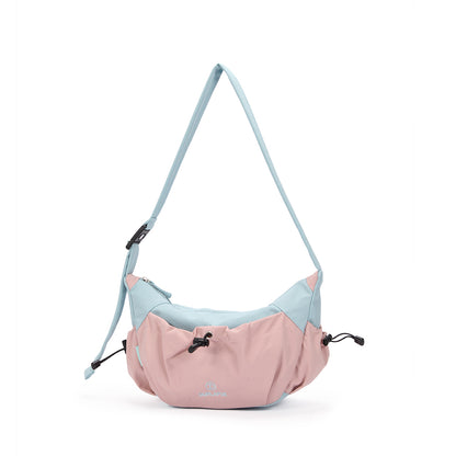 【Durlapue】Large capacity nylon casual messenger bag waterproof casual commuter shoulder bag
