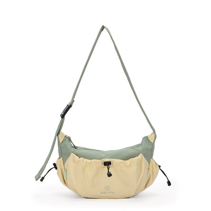 【Durlapue】Large capacity nylon casual messenger bag waterproof casual commuter shoulder bag