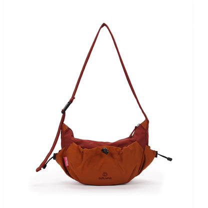 【Durlapue】Large capacity nylon casual messenger bag waterproof casual commuter shoulder bag