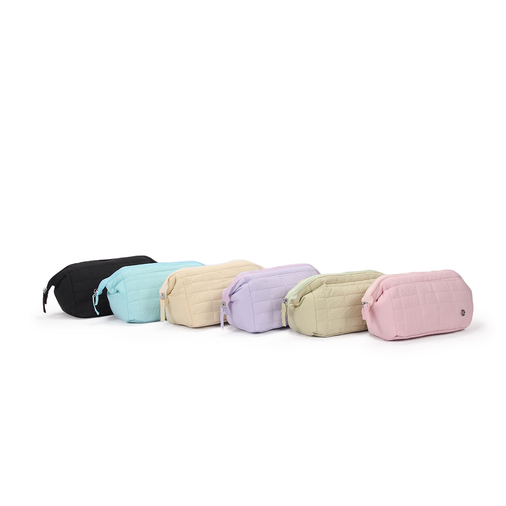 【Durlapue】Classic and stylish small square cosmetic bag, portable and large-capacity storage bag